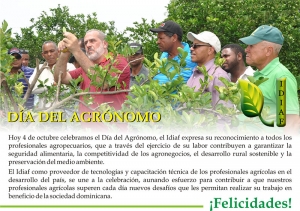 ¡Felicidades a los AGRÓNOMOS en su día!